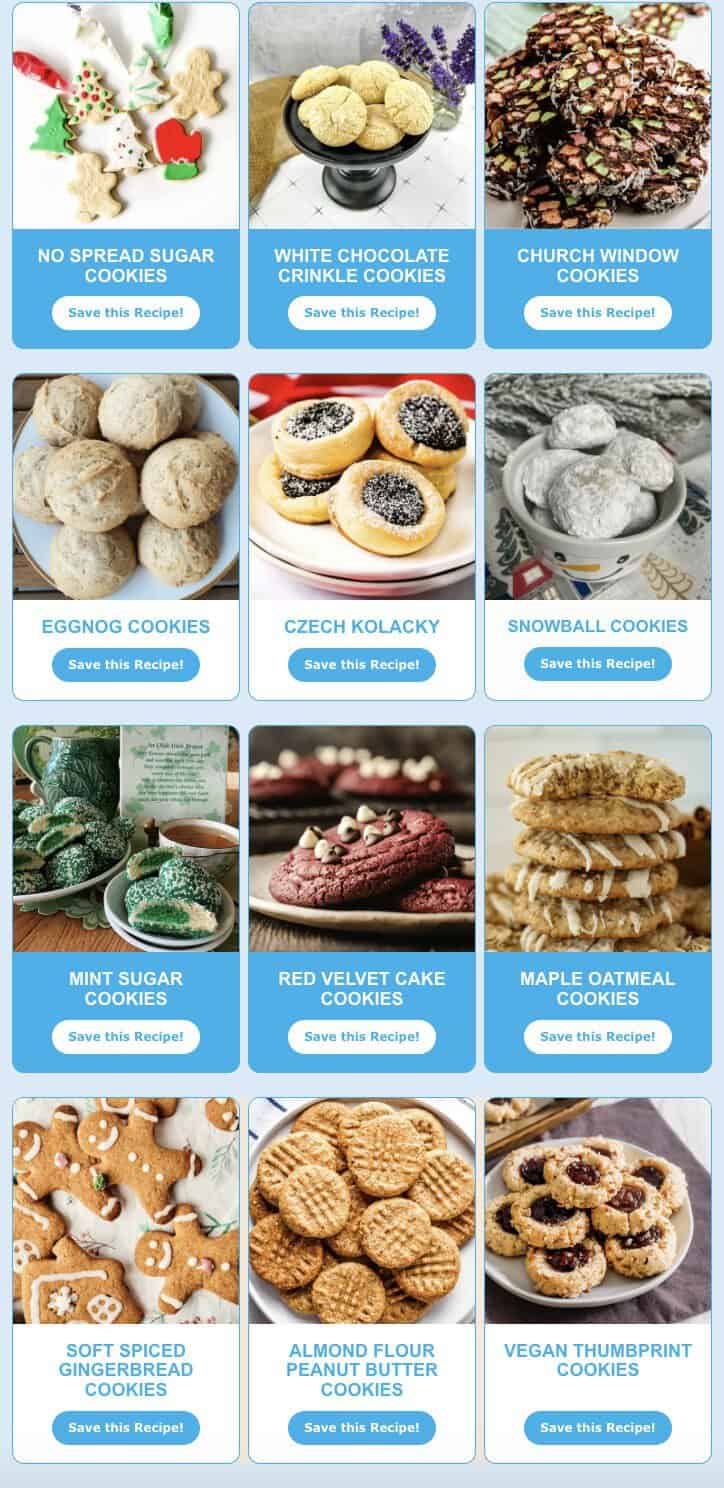 Day 3 of 12 Days of Christmas Cookies.